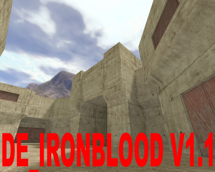«de_ironblood» для CS 1.6