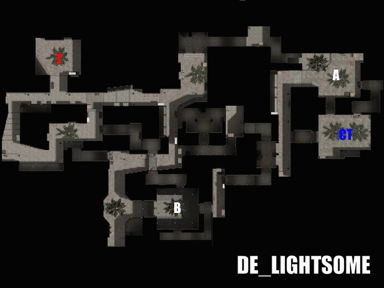 «de_lightsome» для CS 1.6