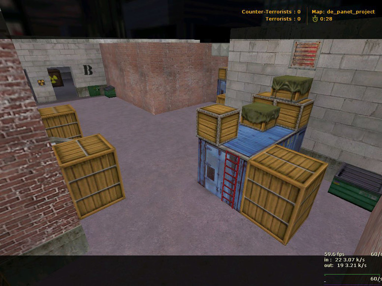 «de_panet_project» для CS 1.6