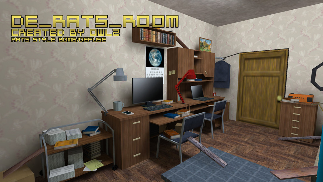 «de_rats_room» для CS 1.6