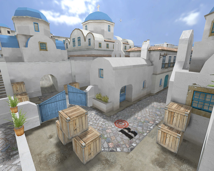 «de_santorini» для CS 1.6