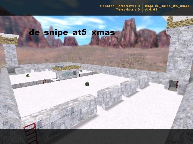 «de_snipe_it5_xmas» для CS 1.6