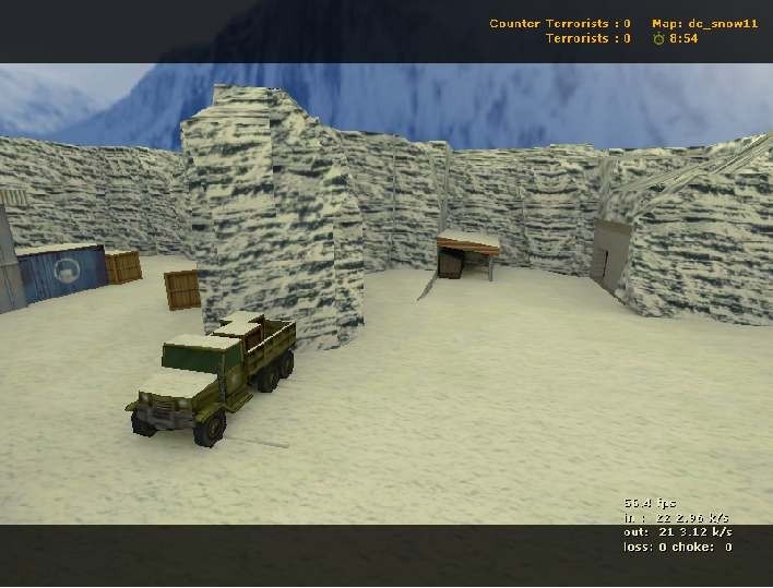 «de_snow» для CS 1.6
