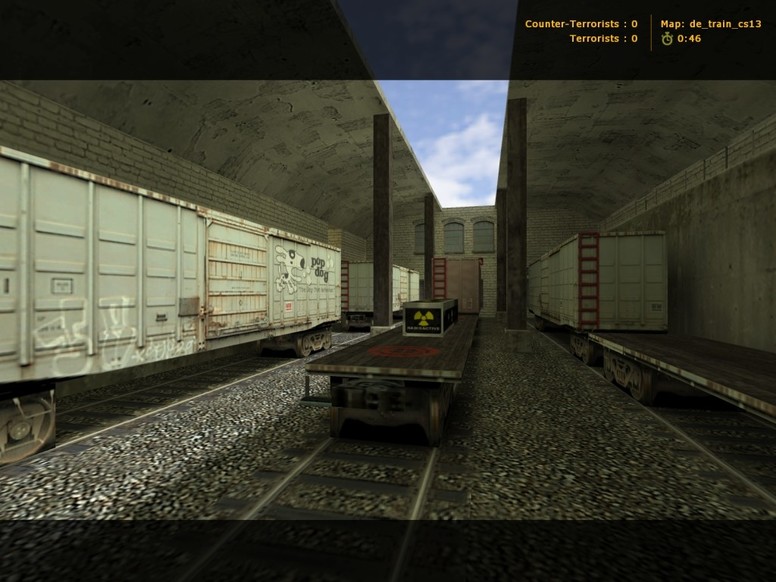 «de_train_cs13» для CS 1.6