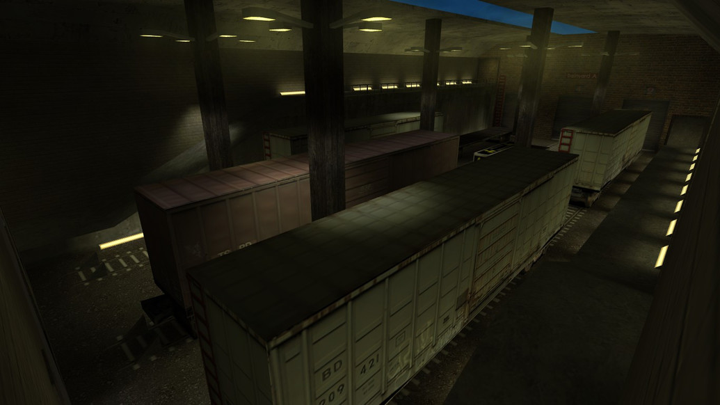 «de_train_night» для CS 1.6