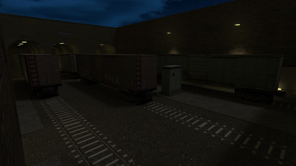 «de_train_night» для CS 1.6