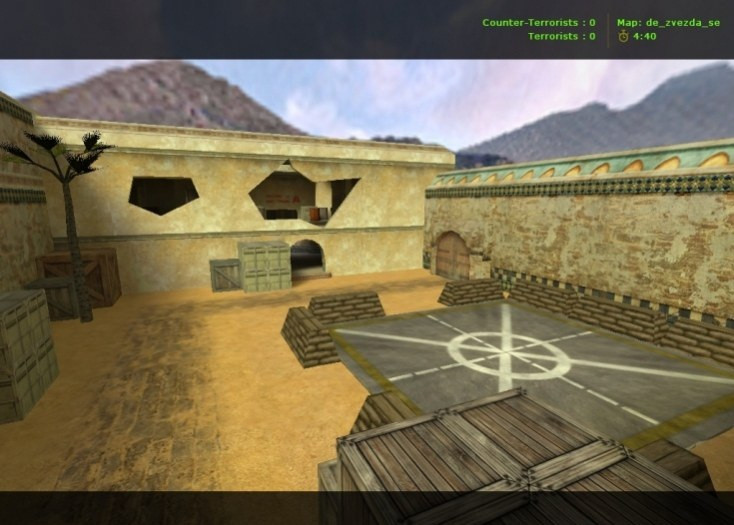 «de_zvezda_se» для CS 1.6