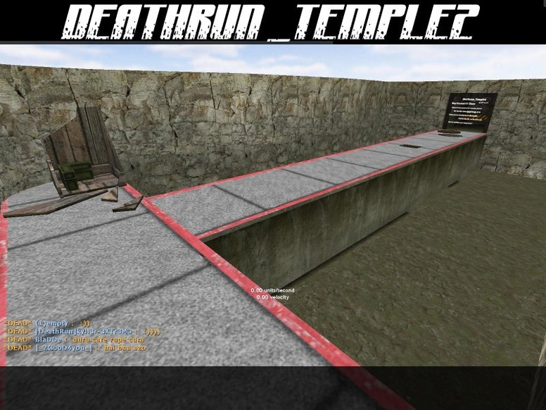 «deathrun_temple2» для CS 1.6