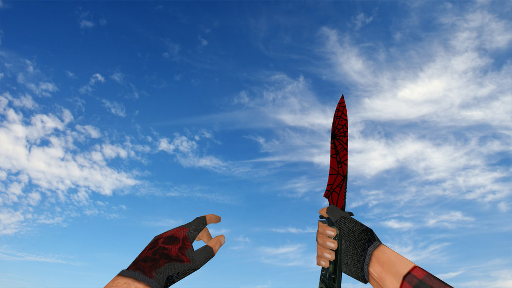 «Стандартный нож «Кровавая паутина»» для CS 1.6
