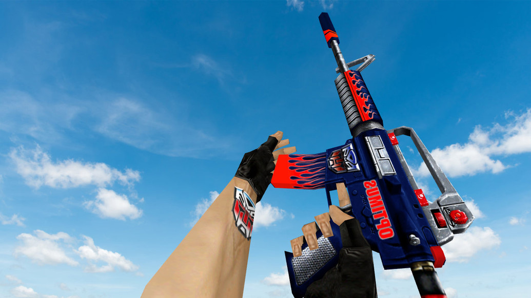 «Default M4A1 OPTIMUS» для CS 1.6