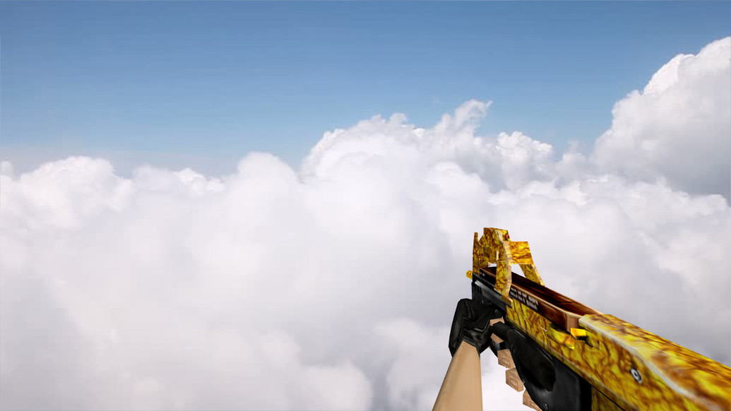 «Default P90 Golden» для CS 1.6