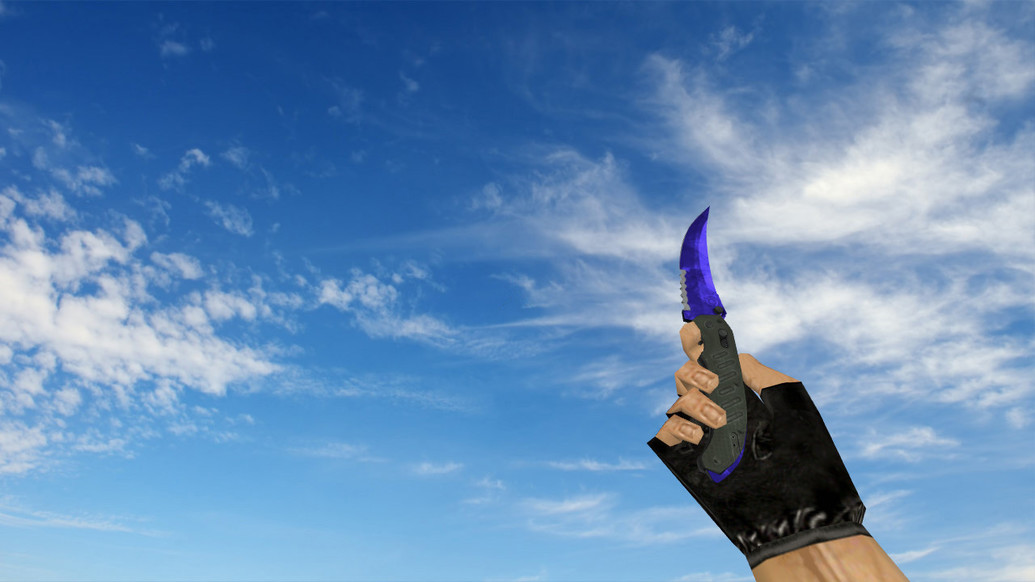 «Складной нож «Doppler Sapphire»» для CS 1.6