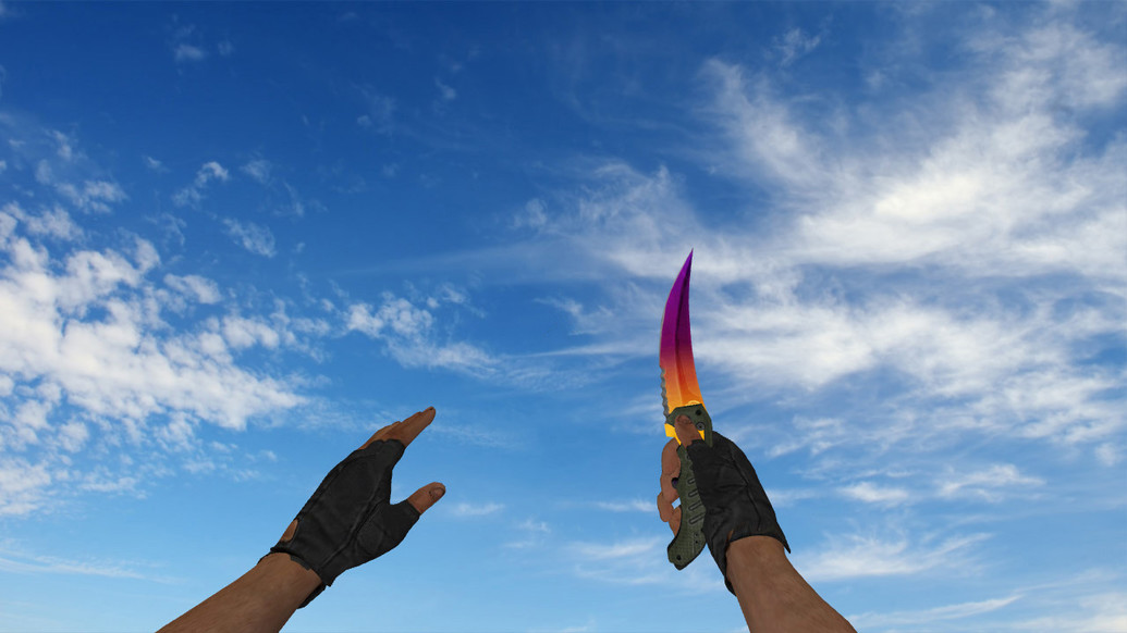«Складной нож «Градиент»» для CS 1.6