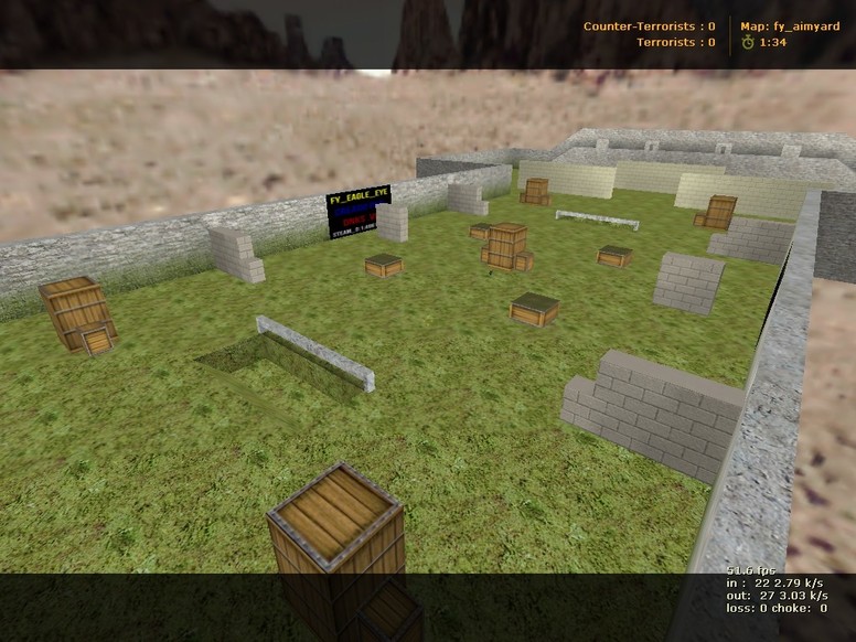«fy_aimyard» для CS 1.6