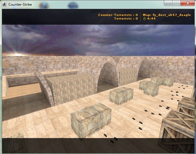«fy_dust_ak47_deagle» для CS 1.6