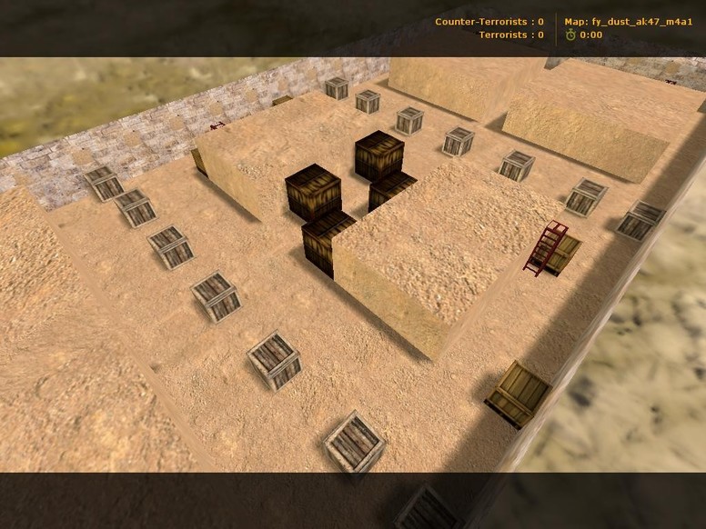 «fy_dust_ak47_m4a1» для CS 1.6