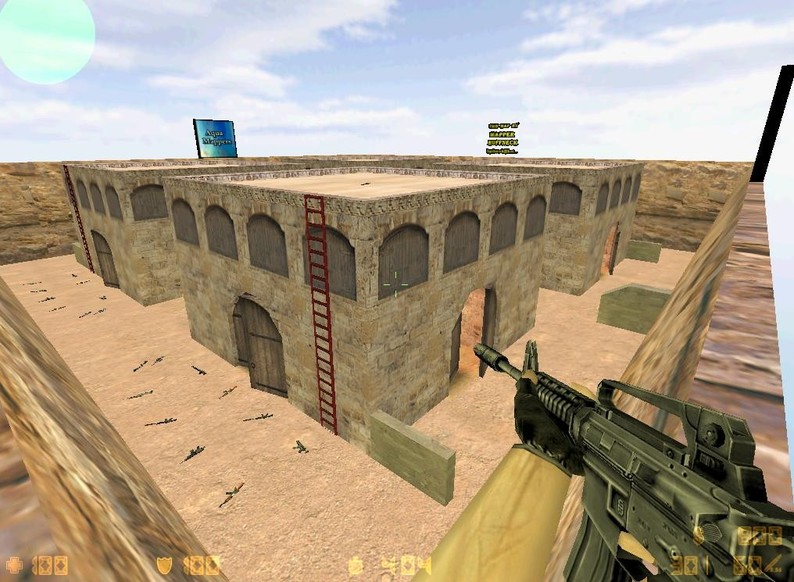 «fy_dustworld_aqua» для CS 1.6