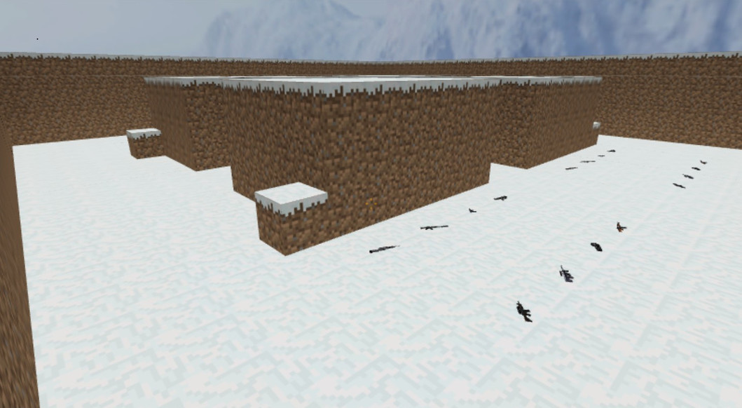«fy_minecraftworld_winter» для CS 1.6