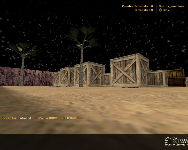 «fy_sandlines» для CS 1.6