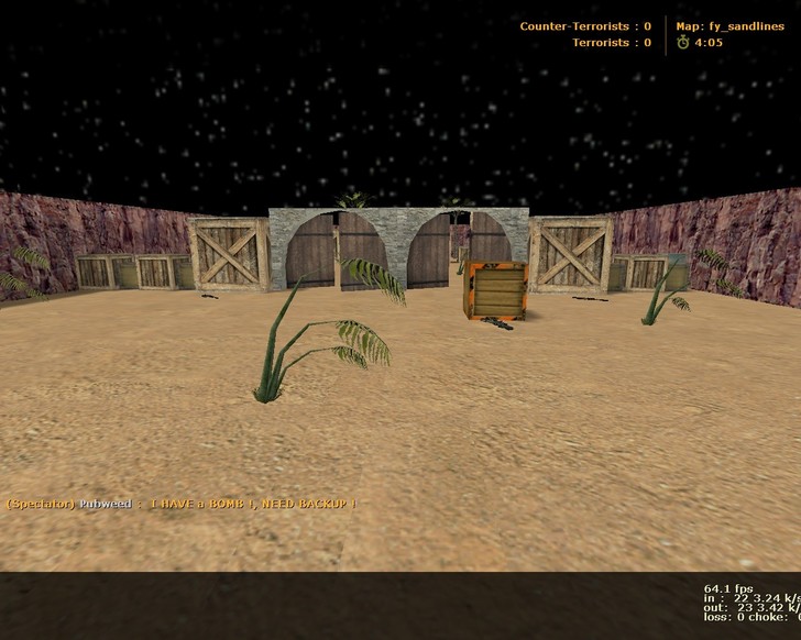 «fy_sandlines» для CS 1.6
