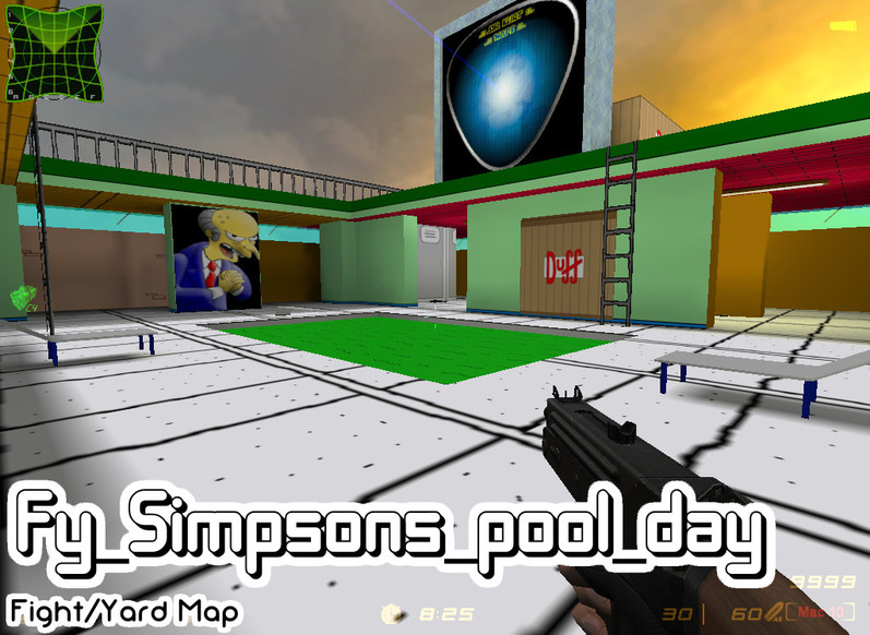 «fy_simpsons_pool_day» для CS 1.6