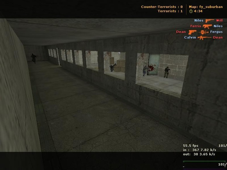«fy_suburban» для CS 1.6