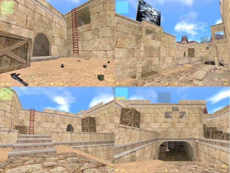 «fy_taringacs_dust_largo» для CS 1.6