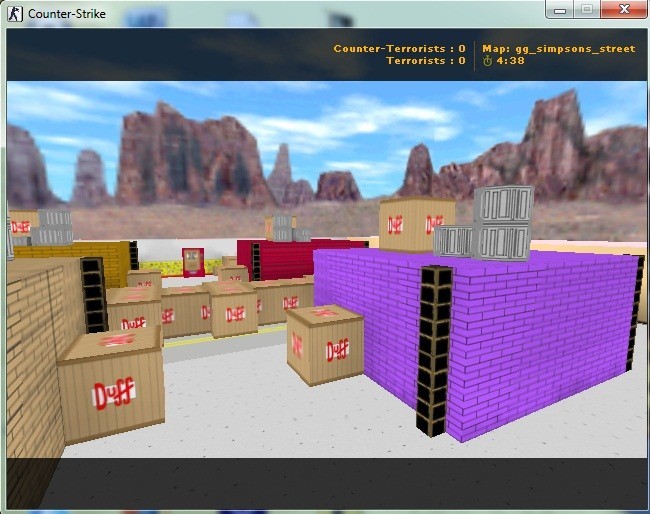 «gg_simpsons_street» для CS 1.6