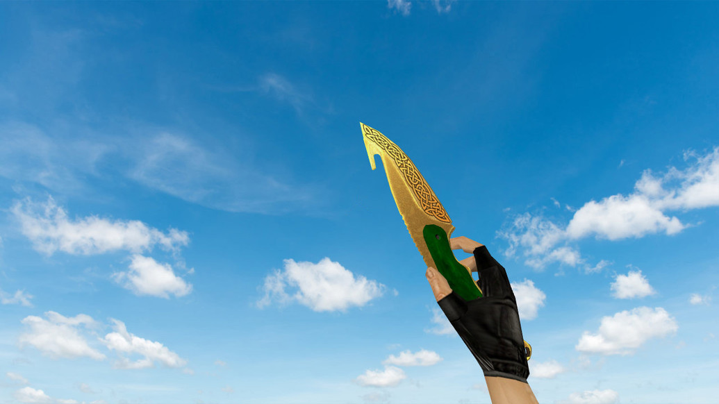 «Нож с лезвием-крюком «Легенды» (Default Gloves)» для CS 1.6