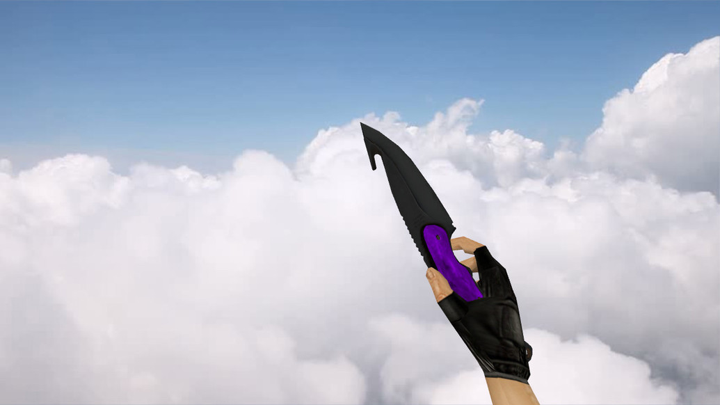 «Нож с лезвием-крюком «Ультрафиолет»» для CS 1.6