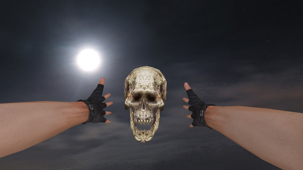 «Human Skull Grenade» для CS 1.6