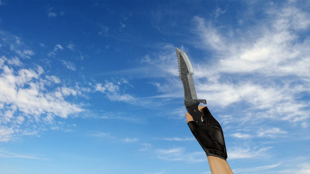 «Охотничий нож «Дамасская сталь»» для CS 1.6