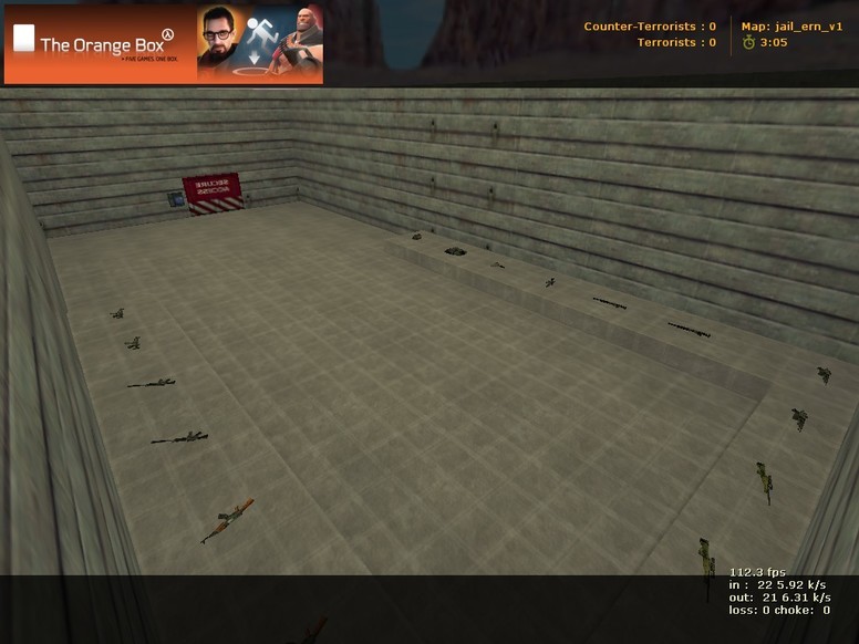 «jail_ern_v1» для CS 1.6