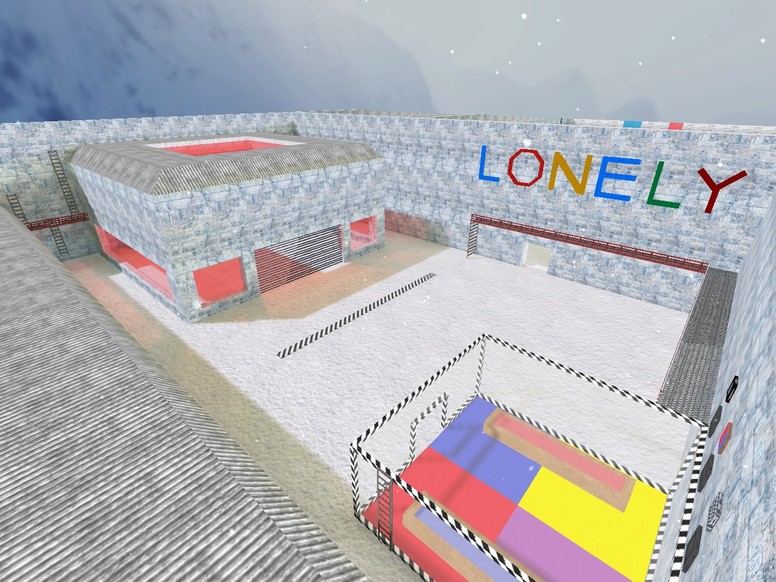 «jail_lonely_snow» для CS 1.6