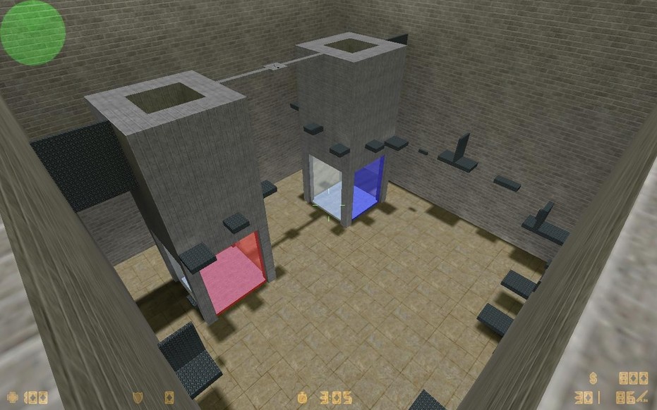 «jail_professional_map» для CS 1.6