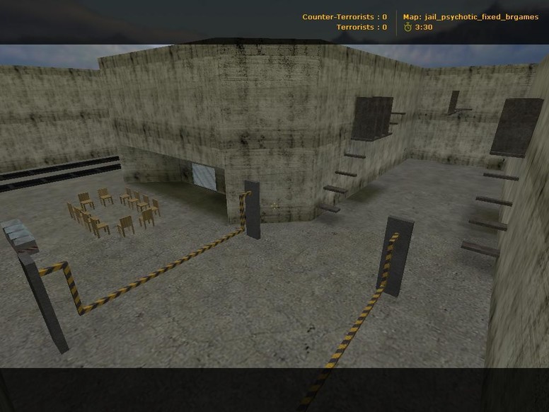 «jail_psychotic_fixed_brgames» для CS 1.6