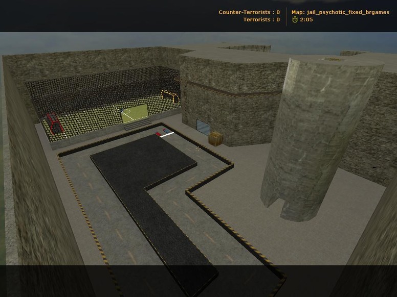 «jail_psychotic_fixed_brgames» для CS 1.6