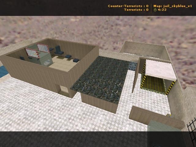 «jail_skyblue_v1» для CS 1.6