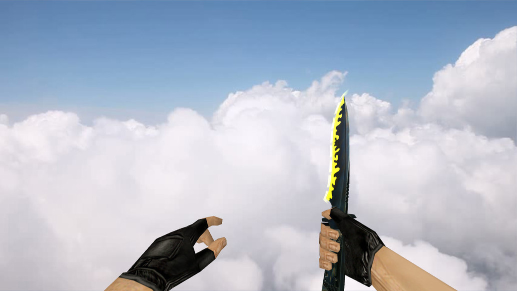 «Knife Neon Yellow» для CS 1.6