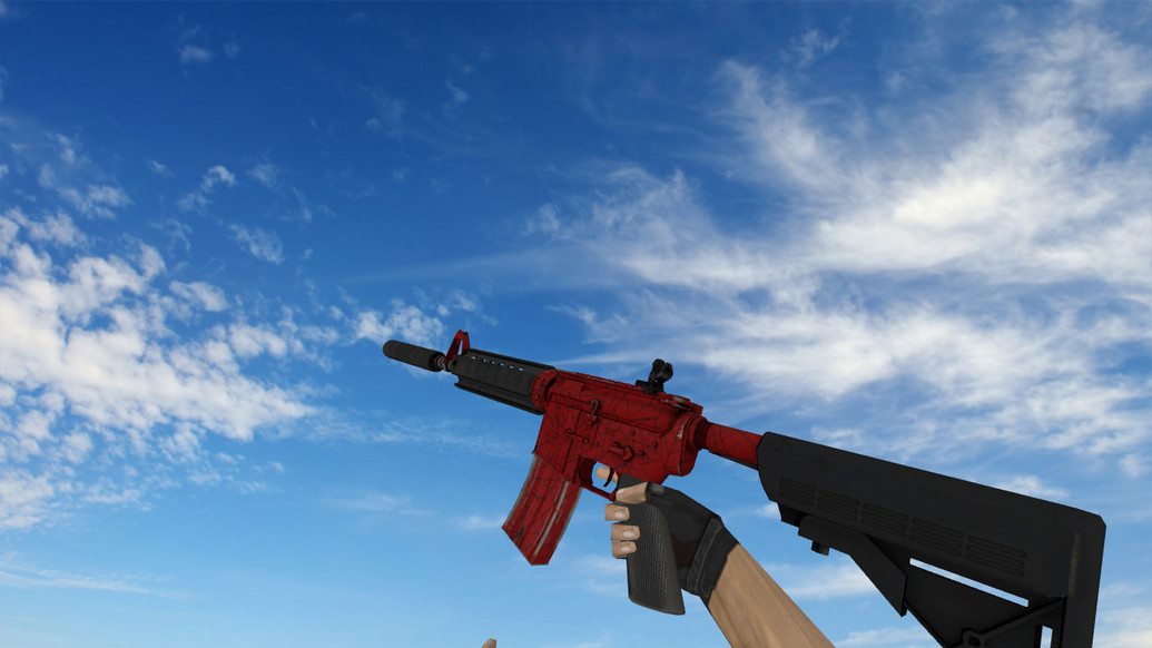 «M4A4 «Кровавая паутина»» для CS 1.6