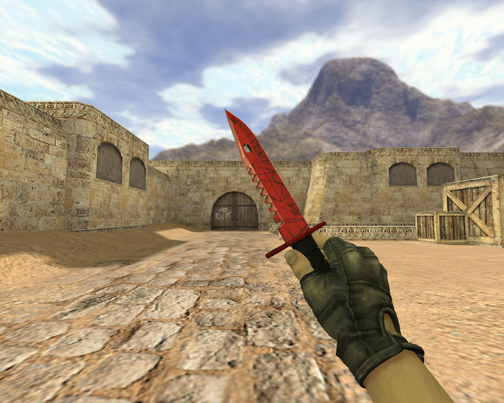 «Штык-нож М9 Кровавая паутина» для CS 1.6