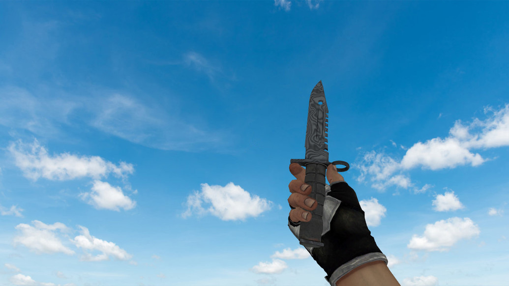 «Штык-нож M9 «Дамасская сталь»» для CS 1.6