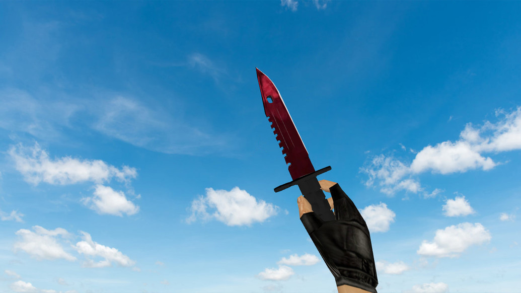 «Штык-нож М9 «Рубин»» для CS 1.6
