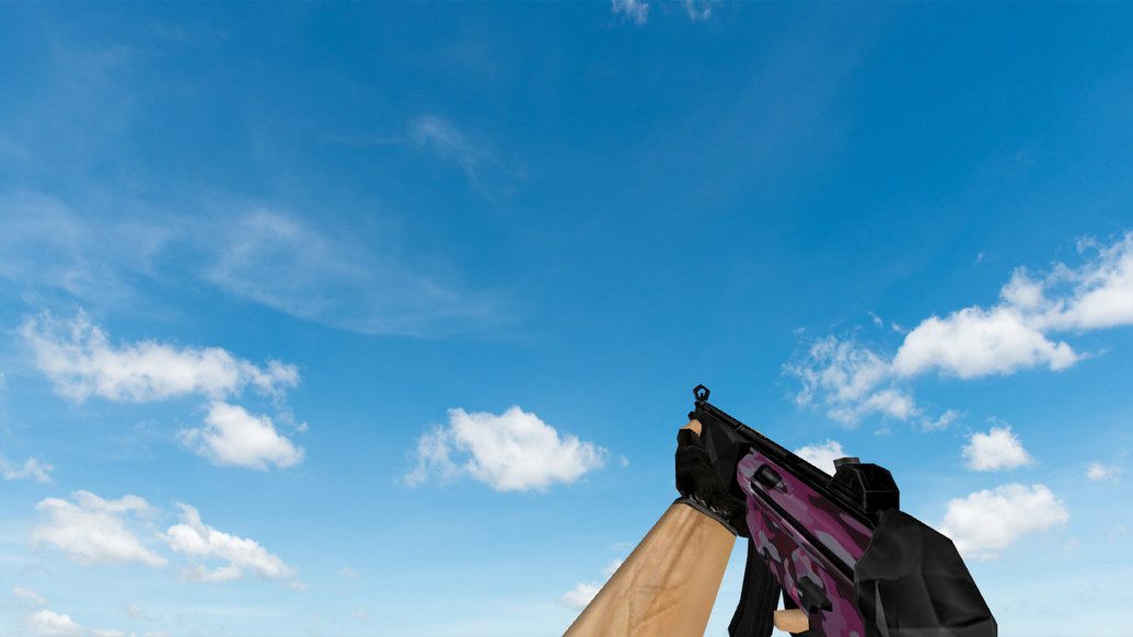 «MP5 Pink Camo» для CS 1.6
