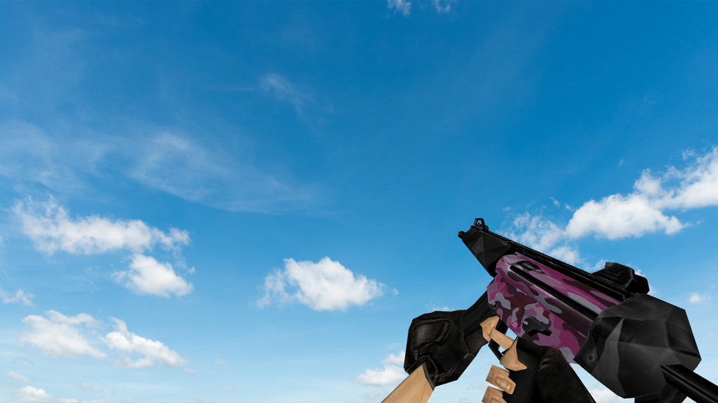 «MP5 Pink Camo» для CS 1.6