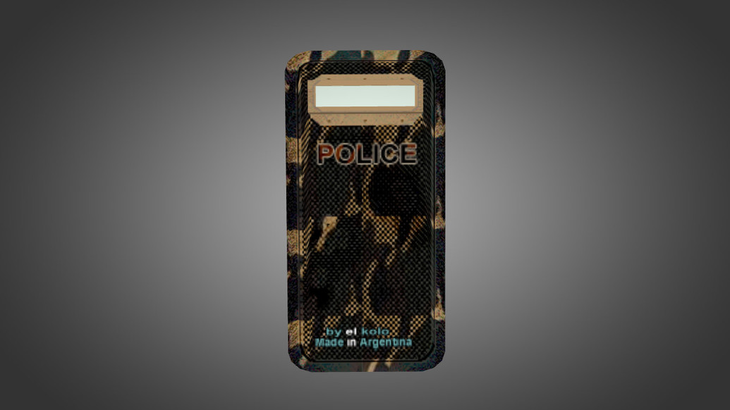 «Police Camo Carbon Shield» для CS 1.6