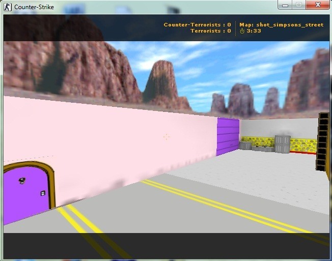 «shot_simpsons_street» для CS 1.6