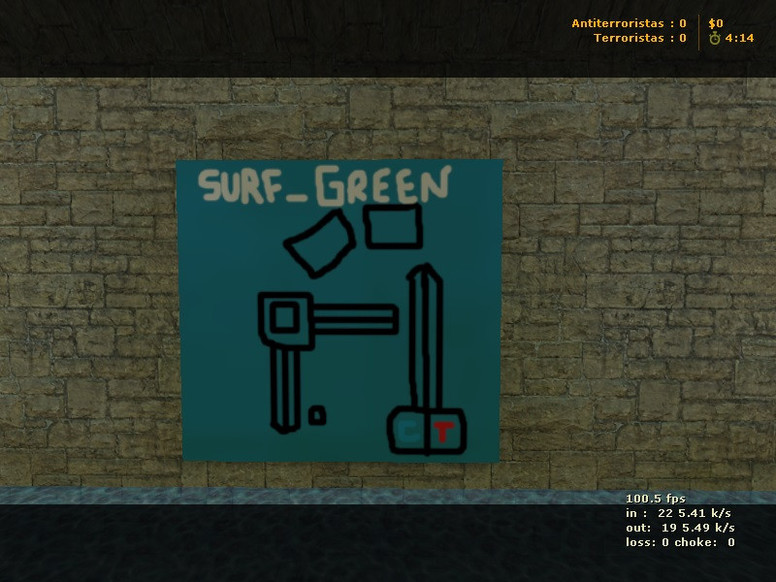 «surf_green» для CS 1.6