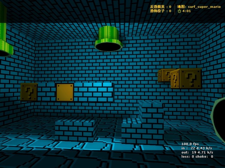 «surf_super_mario» для CS 1.6