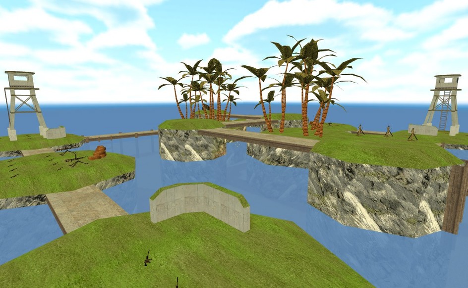 «turrets_islands» для CS 1.6